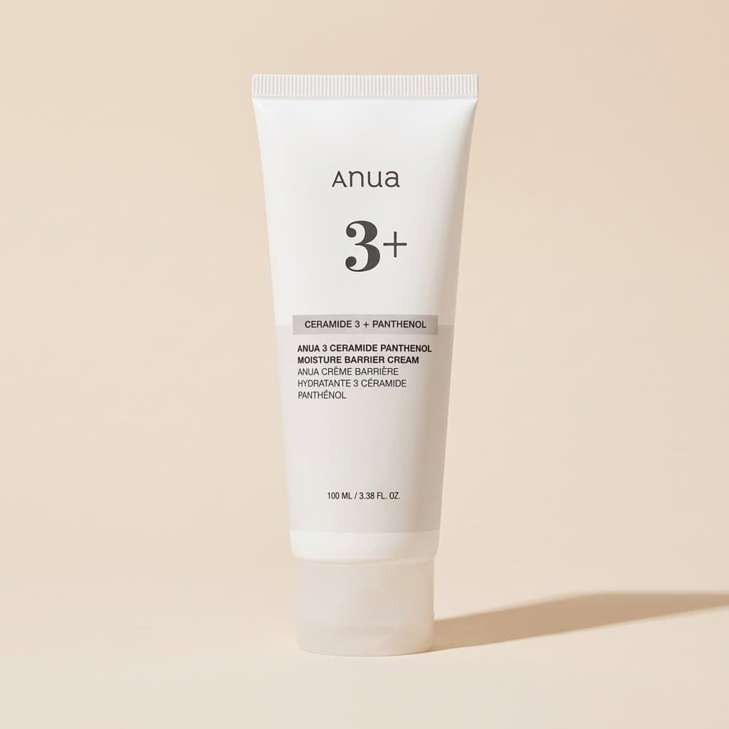 Барьерный крем с пантенолом и керамидами Anua 3 Ceramide Panthenol Moisture Barrier Cream 100 мл — фото 1
