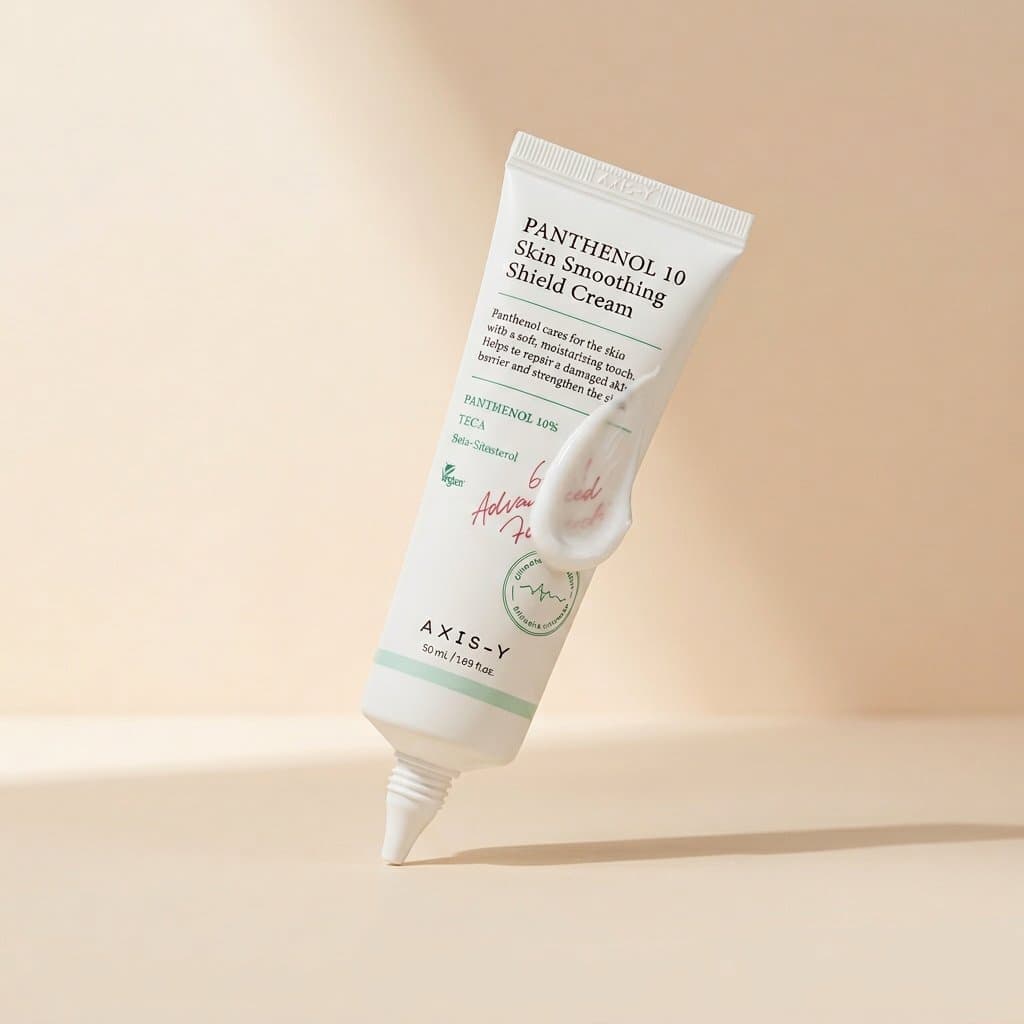 Разглаживающий защитный крем для кожи с пантенолом 50мл Axis-Y Panthenol 10 Skin Smoothing Shield Cream — фото 1