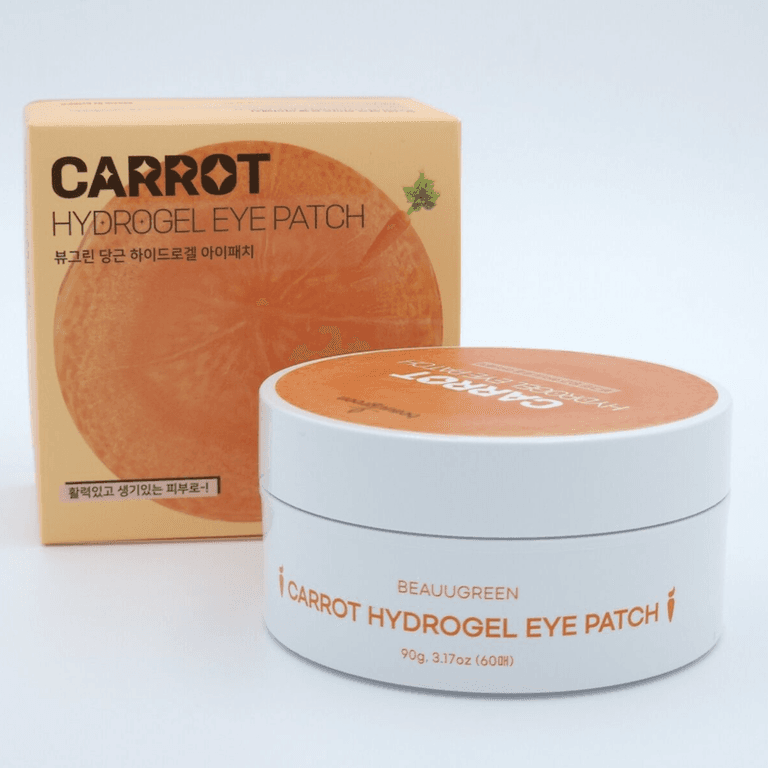 Антиоксидантные гидрогелевые патчи с морковью Beauugreen Carrot Hydrogel Eye Patch 60шт. — фото 1