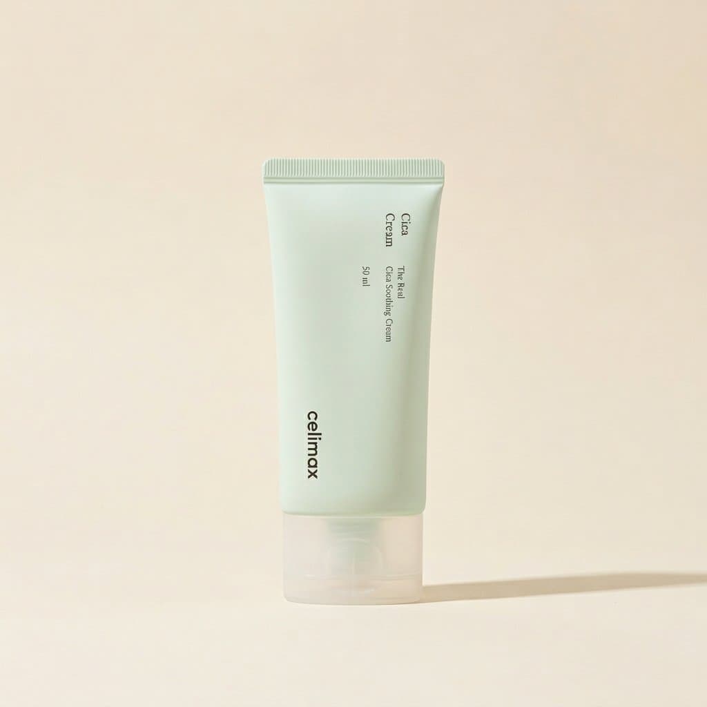 CELIMAX Успокаивающий крем с центеллой азиатской The Real Cica Soothing Cream (50 мл) — фото 1