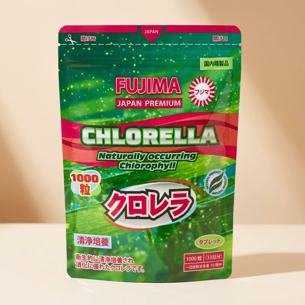 Chlorella – Хлорелла в таблетках (100% натуральный продукт) — фото 1