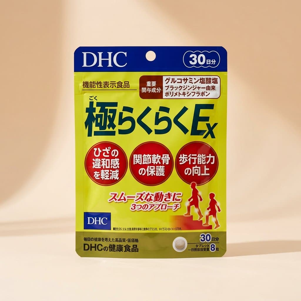 DHC Extremely Easy EX Глюкозамин+ коллагеном II типа + MSM , 30 дн — фото 1