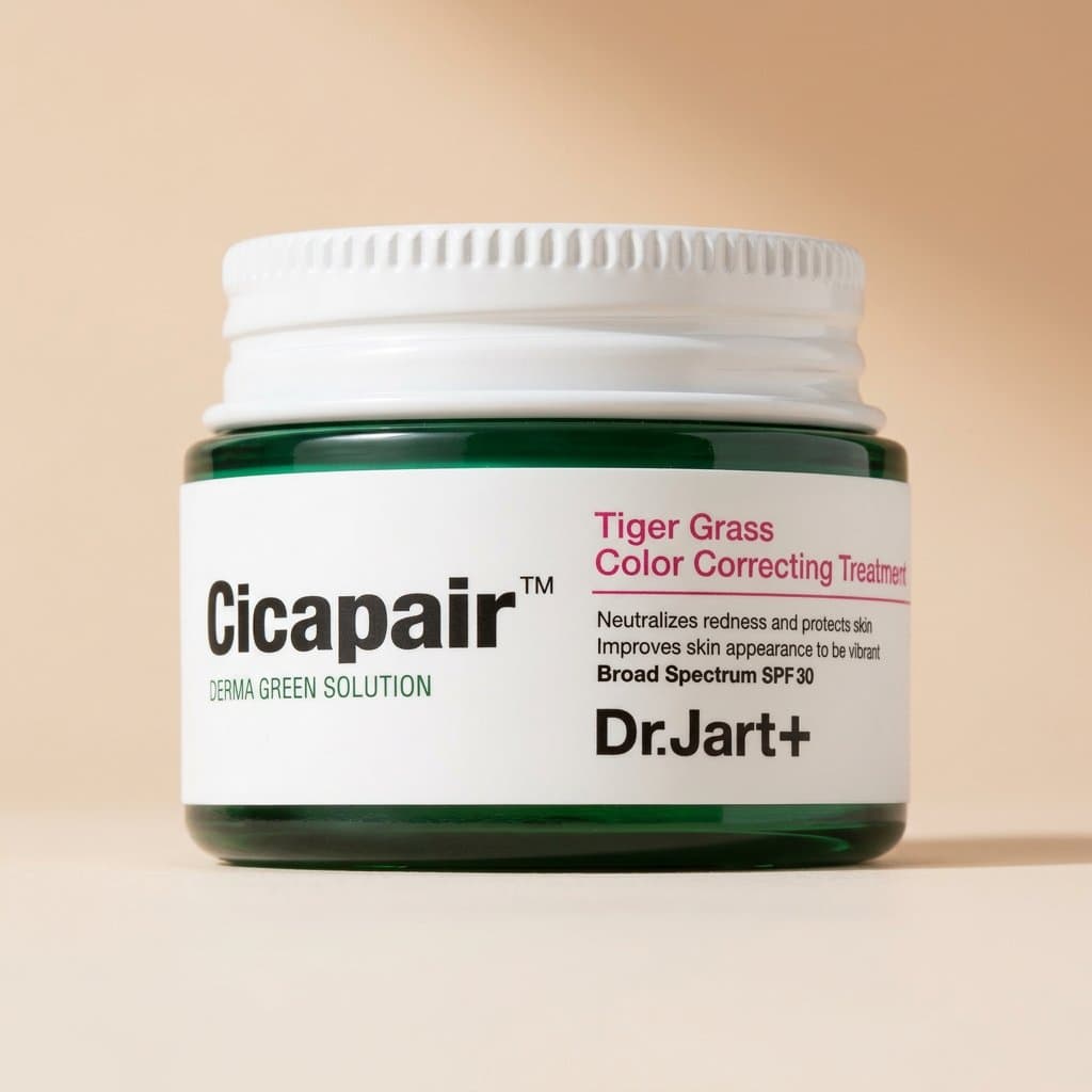 Dr.Jart+ Дневной СС-крем корректор для лица с центеллой азиатской Cicapair Tiger grass color correcting treatmen — фото 1
