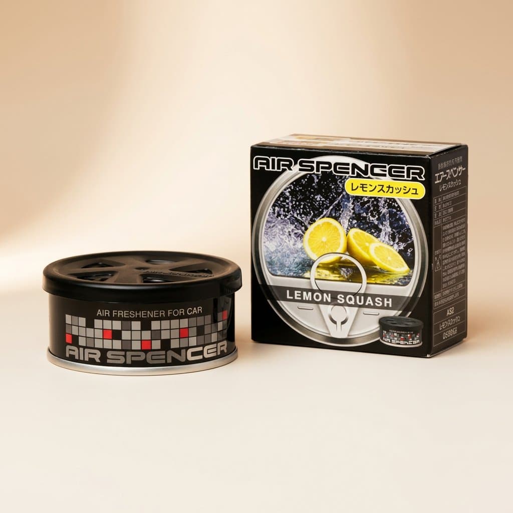 Ароматизатор на торпедо Eikosha Spirit Refill Lemon Squash (Лимонный сквош), меловой А-52 — фото 1