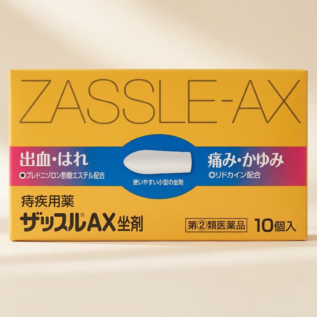 Свечи Zassle AX против острой геморроидальной боли и кровотечения (10 свечей). — фото 1