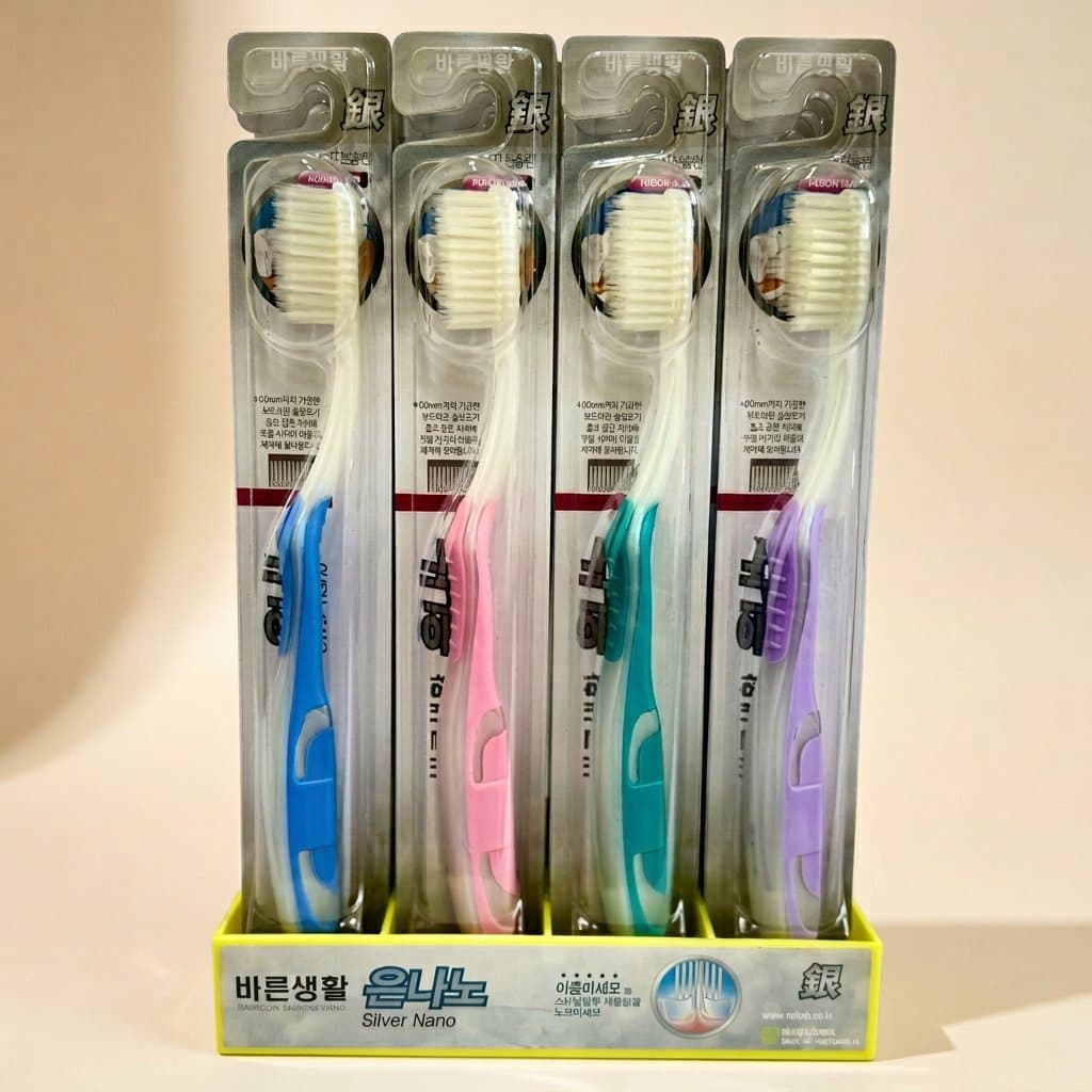 Right Life Silver Nano Toothbrush Fusion Slim Зубная щётка с серебряными частицами Объём: 1 шт