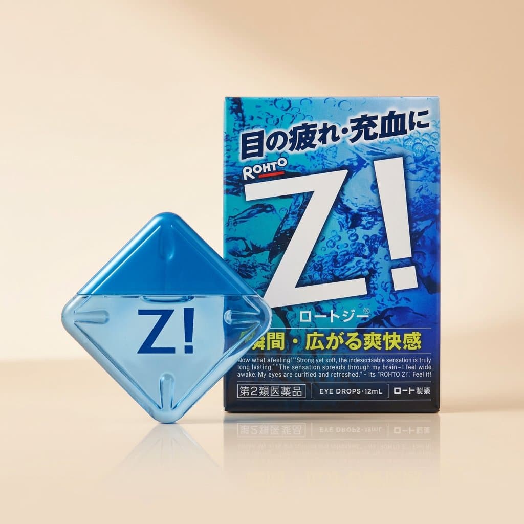 Тонизирующие капли для глаз Rohto Z! — фото 1