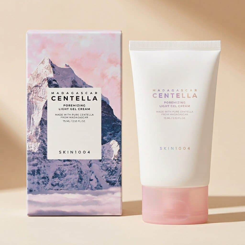 Лёгкий гель-крем для сужения пор SKIN1004 Madagascar Centella Poremizing Light Gel Cream (75 мл) — фото 1