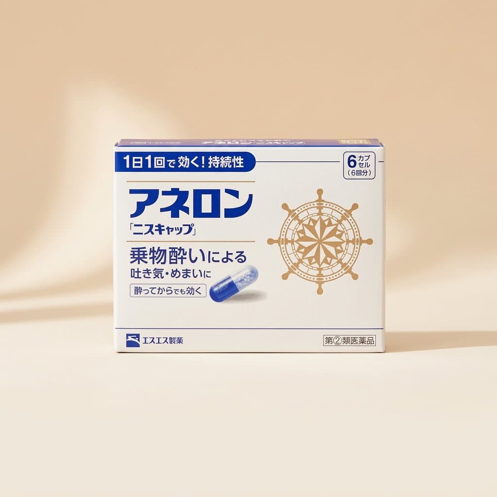 Средство от укачивания Aneron Niscap (6 капсул) — фото 1