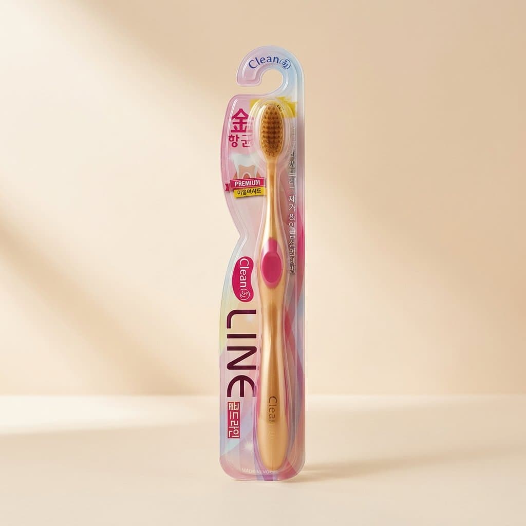 Зубная щетка с двойной тонкой щетиной и антибактериальным действием Guanbo Premium (1 шт.) — фото 1