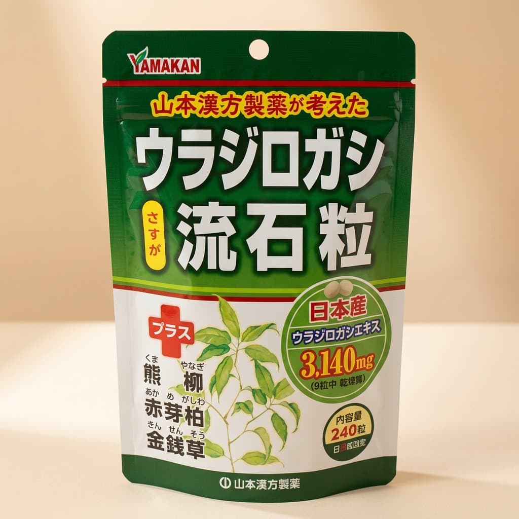 YAMAMOTO Urocalun урохалун пищевая добавка от камней в почках м/у на 26 дн, 240 шт — фото 1