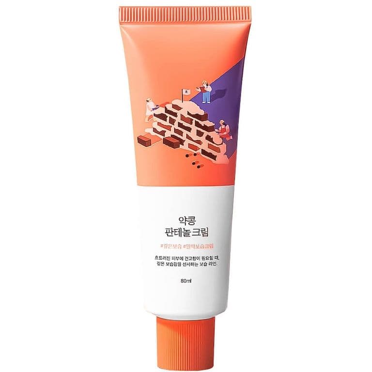 ROUND LAB Барьерный крем с чёрной соей и пантенолом Soybean Panthenol Cream  80 мл