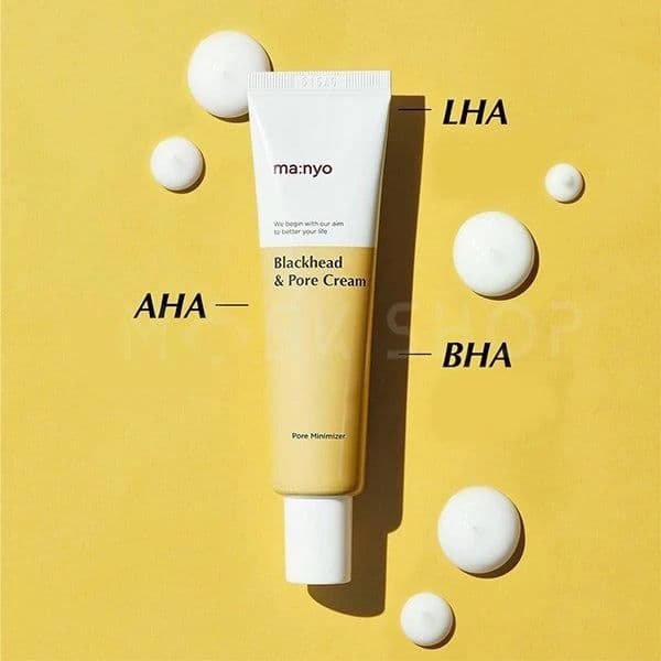 Крем с кислотами против черных точек MANYO Blackhead & Pore Cream