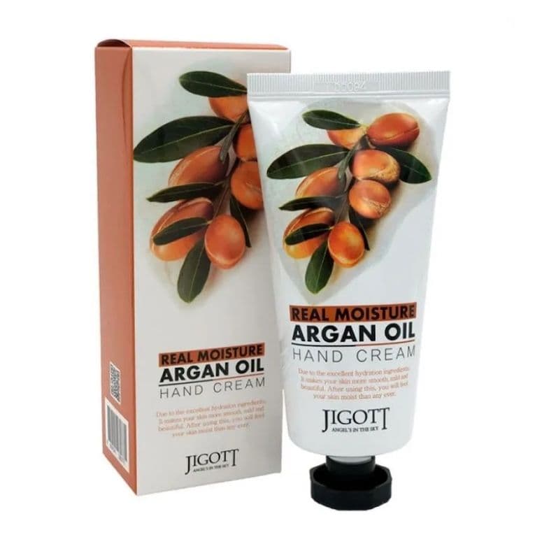 Увлажняющий крем для рук с арганой Jigott Real Moisture Argan Oil Hand Cream, 100 мл
