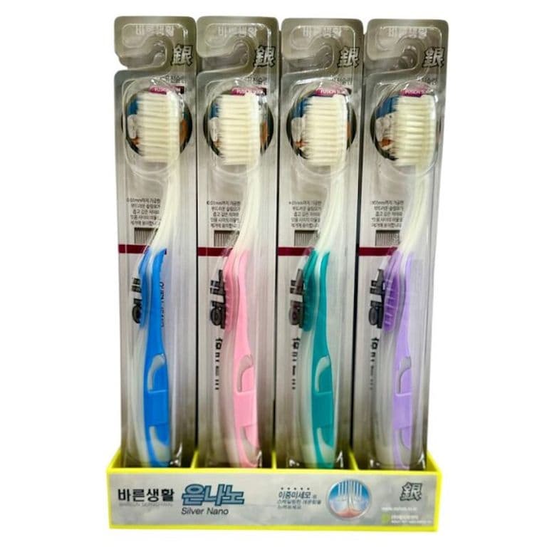 Right Life Silver Nano Toothbrush Fusion Slim Зубная щётка с серебряными частицами Объём: 1 шт