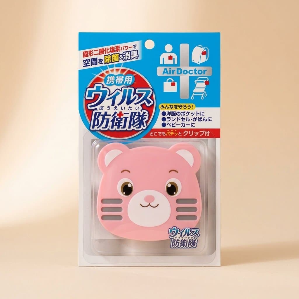 Air Doctor блокатор вирусов бейджик с клипсой 1 шт. — фото 1