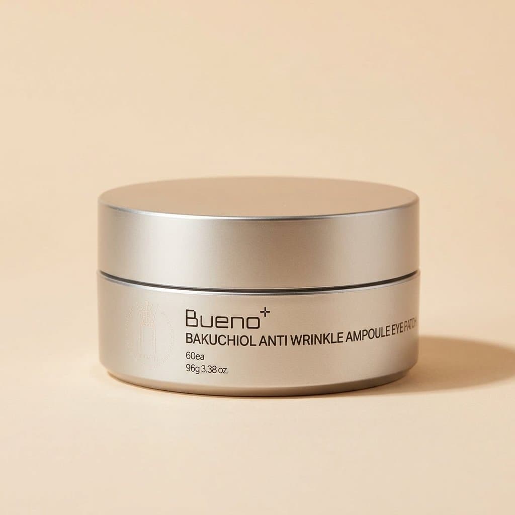 Bueno Патчи для век с бакучиолом и ретинолом - Bakuchiol Anti Wrinkle Ampoule Eye Patch 60 шт — фото 1
