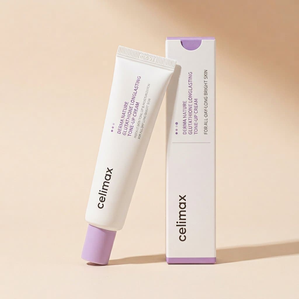 Крем с глутатионом против пигментации [Celimax] Derma Nature Glutathione Longlasting Tone-Up Cream — фото 1