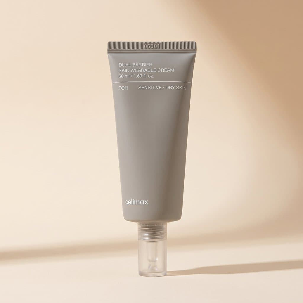 Барьерный крем с комплексом церамидов Celimax Dual Barrier Skin Wearable Cream (50 мл) — фото 1