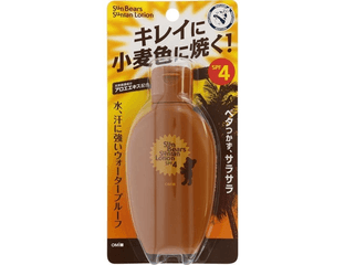 Водостойкий лосьон для загара с экстрактом алоэ вера Santan Sun Bears SPF4, OMI Brother (100 мл ) — фото 1