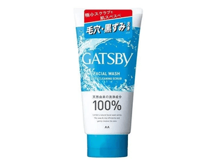 MANDOM Мужская пенка скраб Gatsby с микрочастицами для нормальной, жирной и проблемной кожи, цитрусовый аромат, 130г — фото 1