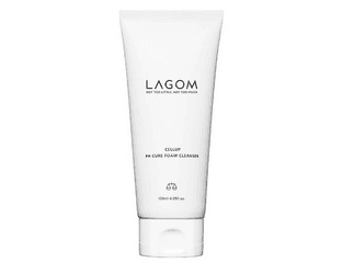 Увлажняющая слабокислотная пенка для умывания Lagom Cellup Ph Cure Foam Cleanser — фото 1