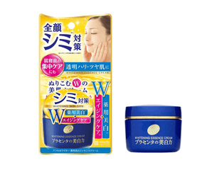 MEISHOKU Placenta Whitening Essence Cream Крем-эссенция с экстрактом плаценты (с отбеливающим эффектом).  50гр — фото 1