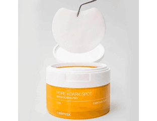CELIMAX Тонер-пэды для выравнивания тона и рельефа кожи Pore + Dark Spot Brightening Pad (40 шт) — фото 1