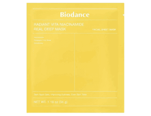Biodance Гидрогелевая маска с ниацинамидом для сияния кожи Vita Niacinamide Real Deep Mask — фото 1