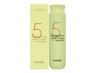 Шампунь MASIL 5 PROBIOTICS APPLE VINEGAR SHAMPOO против перхоти 300мл — фото 1