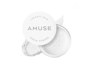 Керамическая пудра для кожи с себумом AMUSE Ceramic Skin Sebum Powder 01, 5 г — фото 1