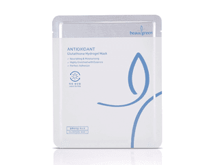 BeauGreen Маска с антиоксидантным эффектом с глутатионом Antioxidant Glutathione Hydrogel Mask Объём: 30 г — фото 1