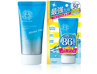 Солнцезащитный водостойкий крем-гель Kiss Me Sunkiller Perfect Water Essence Санскрин с SPF50 + PA ++++ ( 50гр ) — фото 1