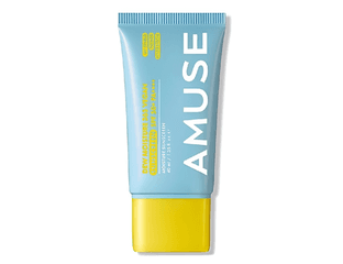 Веганский увлажняющий солнцезащитный крем AMUSE Dew Moisture 365 Vegan Sunscreen SPF50+ PA++++ Объем: 40 мл — фото 1
