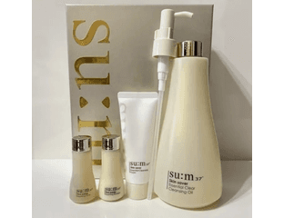 Su:m37 Skin Saver Clear Cleansing Oil набор для очищения лица 4 предмета — фото 1