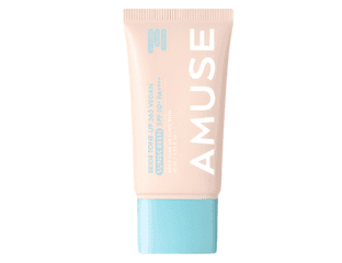 Тонизирующий солнцезащитный крем AMUSE Beige Tone-Up 365 Vegan Sunscreen SPF50+ PA++++ Объем: 40 мл — фото 1