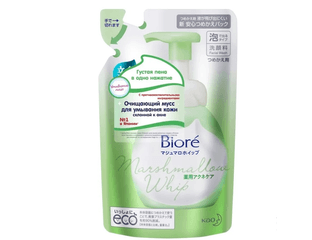 КАО Biore Marshmallow Whip  Мусс для умывания лица - профилактика акне, м/у  130 гр. — фото 1