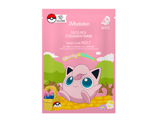 JMsolution Омолаживающая тканевая маска для лица с коллагеном Deco Pick Collagen Mask Pokemon (30 мл) — фото 1