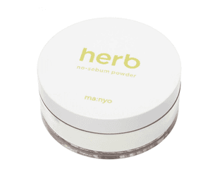Матирующая рассыпчатая пудра с комплексом трав Manyo Herb Green No-Sebum Powder 6,5гр — фото 1