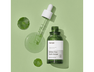 Успокаивающая сыворотка против воспалений Manyo Bifida Cica Herb Serum 50мл — фото 1