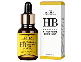 Осветляющая сыворотка для лица c гидрохиноном и кислотами Cos De BAHA HB Hydroquinone Brightening Serum 30 мл — фото 1