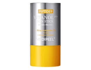 Солнцезащитный стик для выравнивания тона Medi-Peel Peptide 9 Vitanol Sun Stick PRO SPF50+ PA++++ Объём: 23 г — фото 1