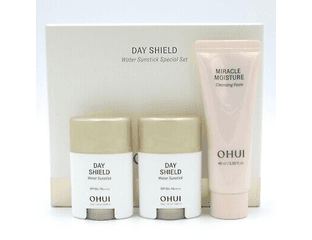 OHUI Солнцезащитный крем в стике в наборе DAY SHIELD Water Sunstick Special Set — фото 1