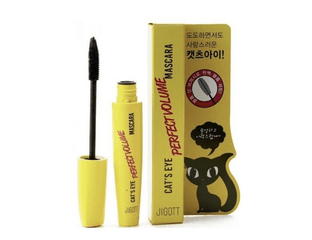 Тушь для ресниц ОБЪЕМ [Jigott] Cat`s Eye Perfect Volume Mascara 12гр — фото 1