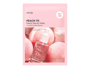 Тканевая маска с персиком для сияния кожи Anua Peach 70% Niacin Serum Mask — фото 1