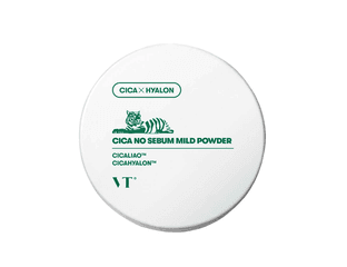 Рассыпчатая пудра с центеллой от жирного блеска VT Cosmetics Cica No Sebum Mild Powder — фото 1