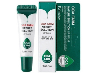 Бальзам для губ восстанавливающий с центеллой азиатской Cica Farm Nature Solution Lip Balm, FarmStay, 10 г — фото 1
