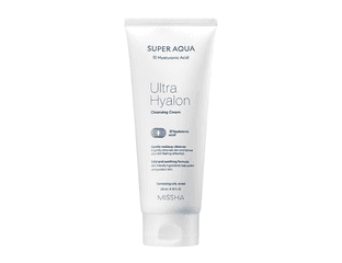 Очищающий крем с гиалуроновой кислотой Missha Super Aqua Ultra Hyalron Cleansing Cream  200мл — фото 1