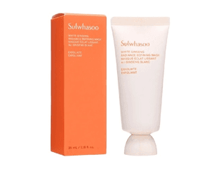 Очищающая маска с белым женьшенем (35мл)SULWHASOO WHITE GINSENG RADIANCE REFINING MASK — фото 1
