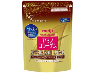 Meiji Аминоколлаген Премиум + гиалуроновая кислота + Q10 + глюкозамин + керамиды + витамин С. — фото 1